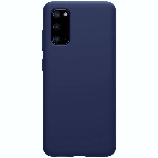 Husa de Silicon Ultra Thin Soft TPU Culoare Mata. BLUE NAVY Samsung S20 / 5G