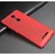 Husa Ultra Subtire Perforata Air-Breath. ROSU Xiaomi Redmi Note 3
