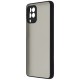 Husa Samsung F62 Techsuit Chroma Butoane Colorate Si Margine Neagra
