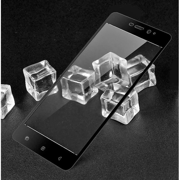 Folie de Sticla Tempered Glass Full Cover Acoperire Completa. NEGRU Xiaomi Redmi 4 Prime / Pro